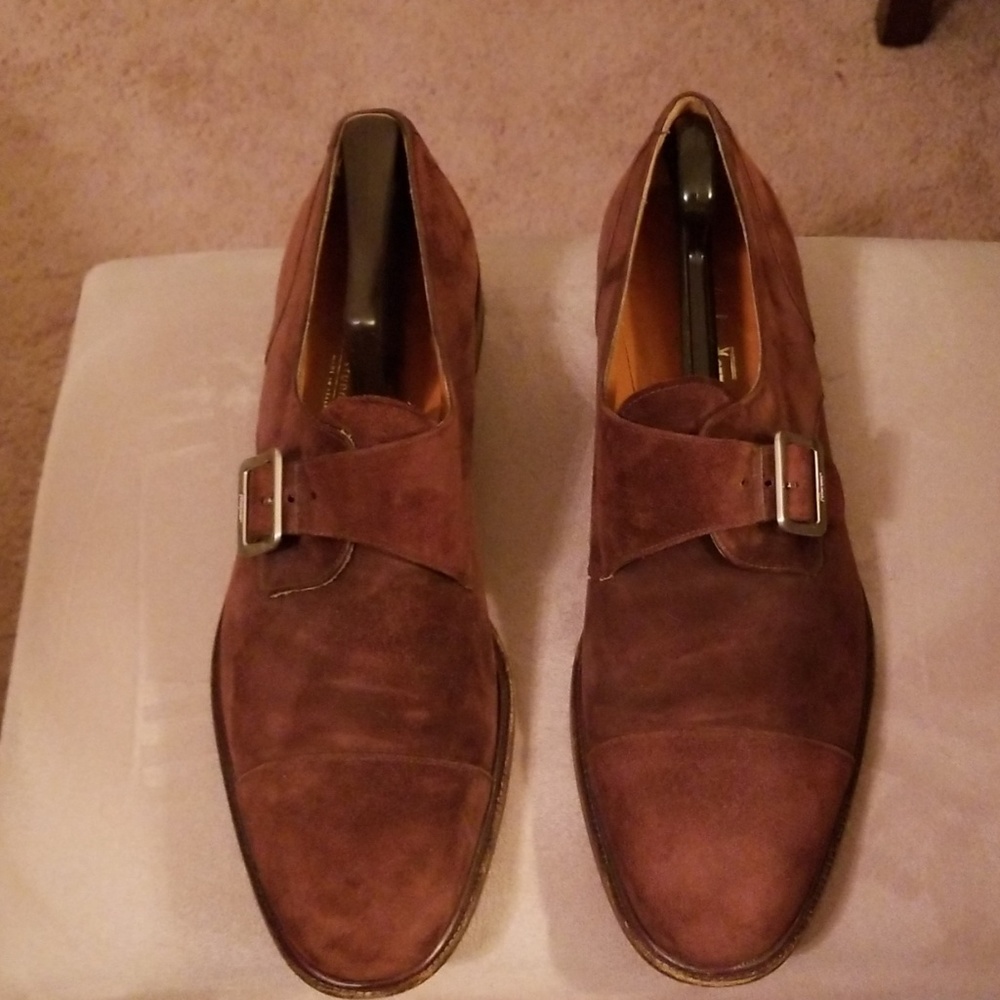 Salvatore Ferragamo monk strap shoes